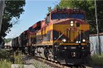 Northbound grain train closes in on Knoche Yard